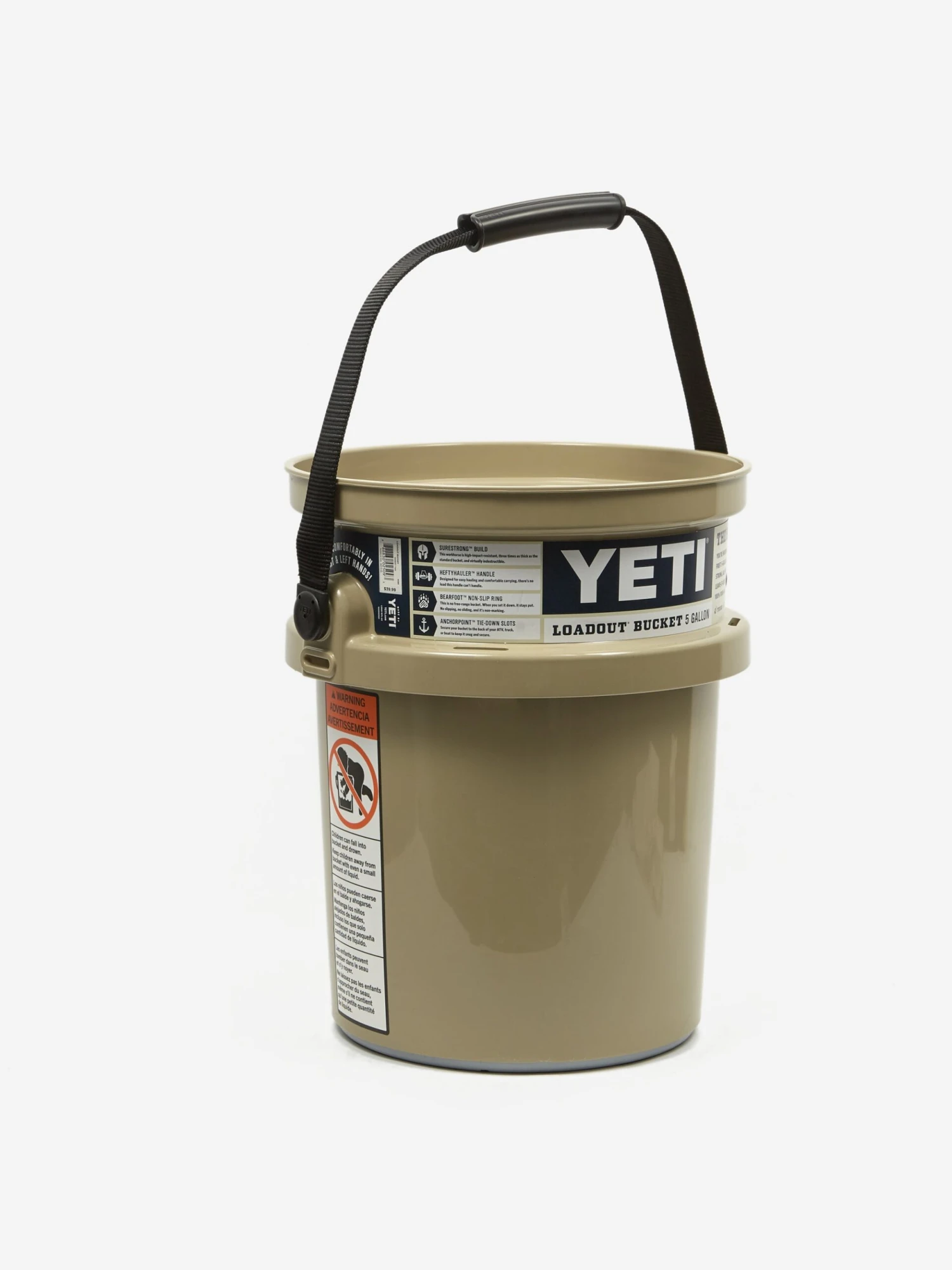 YETI Loadout Bucket - Tan 4 YETI Loadout Bucket - Tan - Image 2
